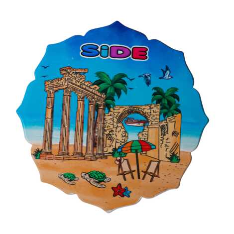 Side Temalı Uv Baskılı Yıldız Yöresel Nihale - 1