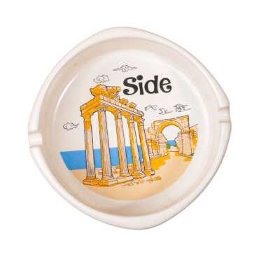 Side Themed Traditional Large Ashtray 100*40 mm - 5