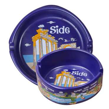 Side Temalı Yöresel Büyük Küllük 100*40 Mm - Myros