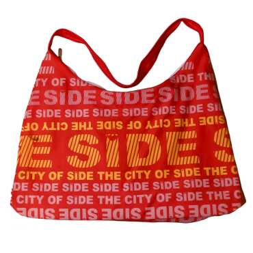 Side Themed Beach Bag with Heart Design - 4