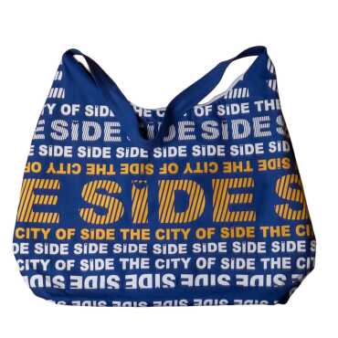Side Themed Beach Bag with Heart Design - 8
