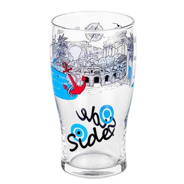 Side Themed Beer Glass - Thumbnail