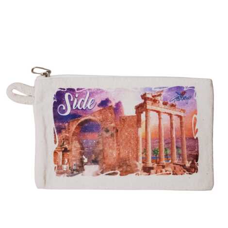 Side Themed Canvas Wallet - 3