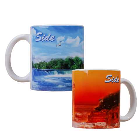 Side Themed Ceramic Custom Printed Mug 80x95 mm - 2