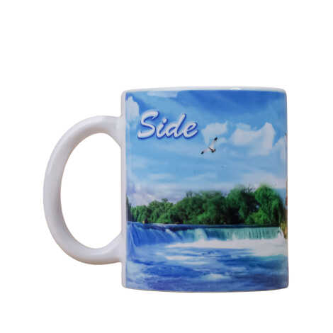 Side Themed Ceramic Custom Printed Mug 80x95 mm - 7