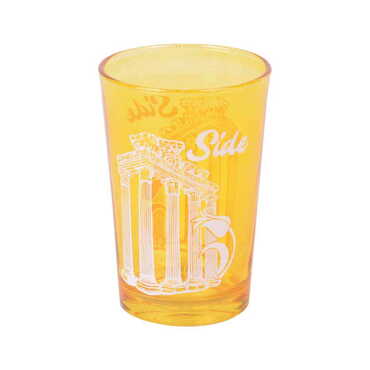 Myros - Side Themed Color Printed Glass Of Water