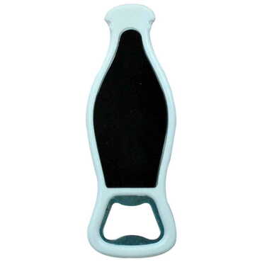 Side Themed Customised Uv Printed Coca Cola Bottle Shape Plastic Base Bottle Opener 42x120 mm - 2