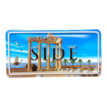 Myros - Side Themed Embossed Pvc Oppression Fridge Magnet