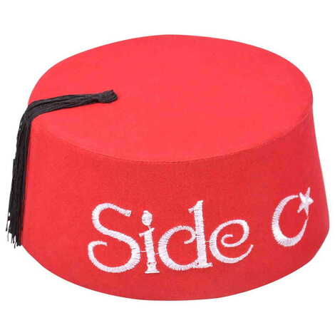 Side Themed Embroidered Fez