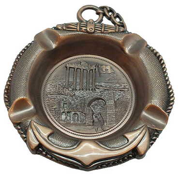 Myros - Side Themed Metal Ashtray