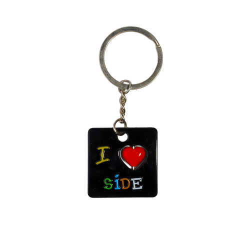Side Themed Metal Keychain - 5
