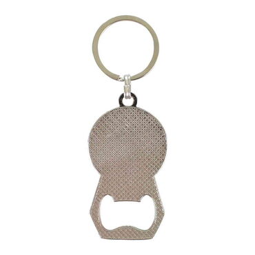 Side Themed Metal Keychain With Opener 35x120 mm - Thumbnail