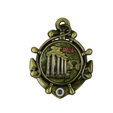 Side Themed Metal Mix Refrigerator Magnet - 7