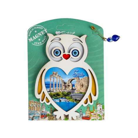 Side Themed Myros Carded Picture Refrigerator Magnet - 1