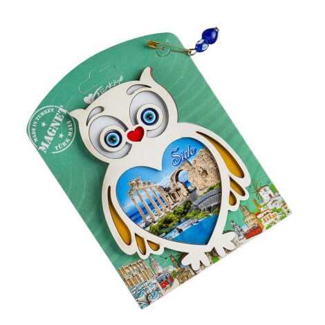 Side Themed Myros Carded Picture Refrigerator Magnet - 2