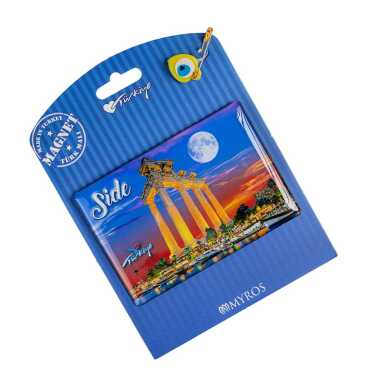 Side Themed Myros Carded Refrigerator Magnet - 2