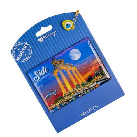 Side Themed Myros Carded Refrigerator Magnet - 2