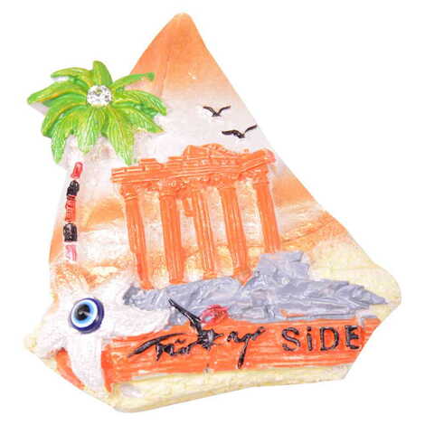 Side Themed Polyester Fridge Magnet - 21