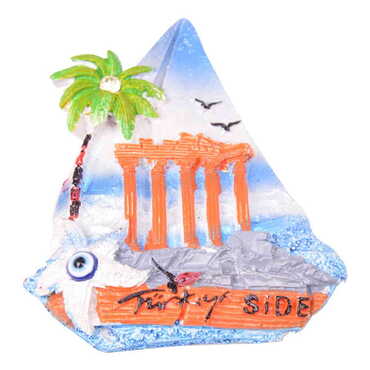 Side Themed Polyester Fridge Magnet - 22