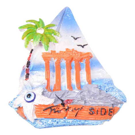 Side Themed Polyester Fridge Magnet - 22