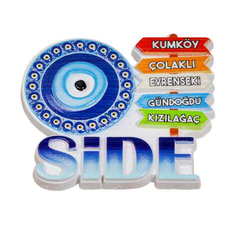 Side Themed Polyester Printed Fridge Magnet - 2