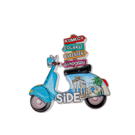 Side Themed Polyester Printed Fridge Magnet - 9
