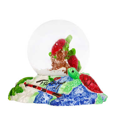 Side Themed Polyester Water Globe 45 mm - 7