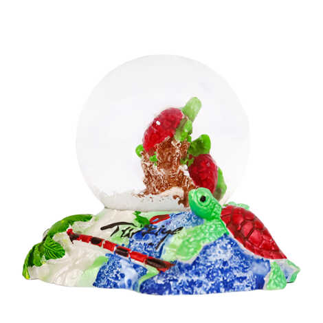 Side Themed Polyester Water Globe 45 mm - 7