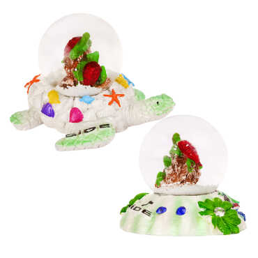 Side Themed Polyester Water Globe 45 mm - 2