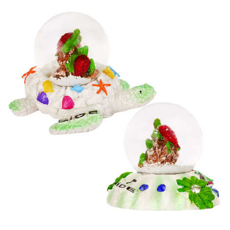 Side Themed Polyester Water Globe 45 mm - 2