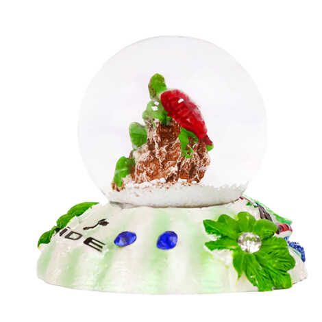 Side Themed Polyester Water Globe 45 mm - 3