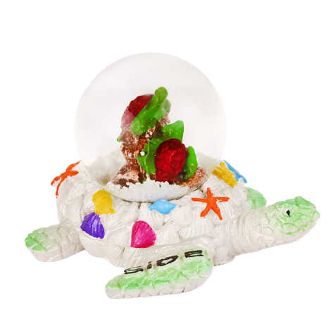 Side Themed Polyester Water Globe 45 mm - 4