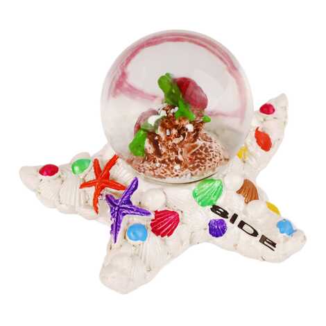 Side Themed Polyester Water Globe 45 mm - 6