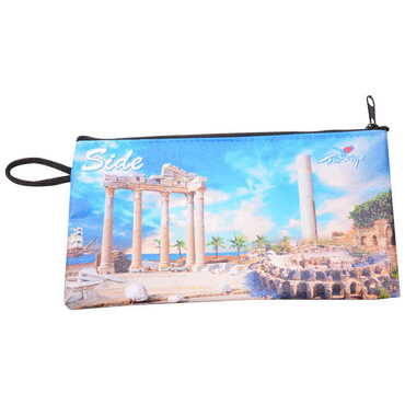 Side Themed Turkish Woven Wallet 183x97x8 mm - 1