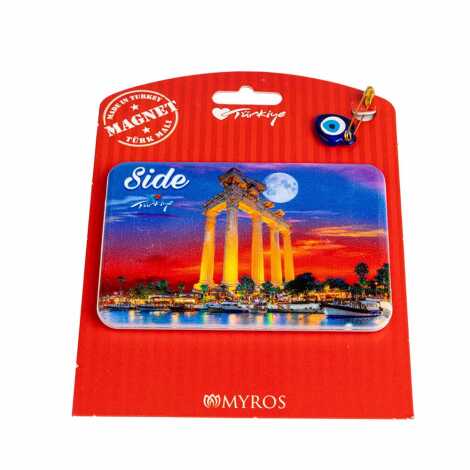 Side Themed UV Printed Carded Plastic Refrigerator Magnet - 2