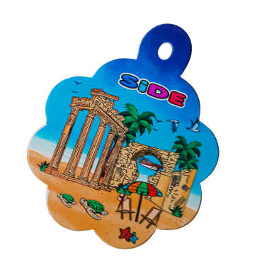 Side Themed UV Printed Daisy Handle Trivet - 2