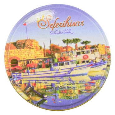 Sığacık Themed Custom Print Metal Tin Soap Box - Standart - 3