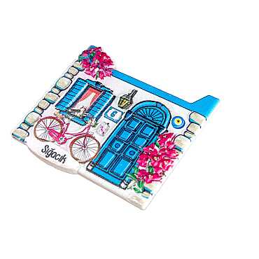 Sığacık Themed Myros Local Polyester Refrigerator Magnet - 13