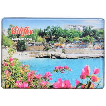 Wholesale Silifke Themed Myros Rectangle Refrigerator Magnet 80x55 mm - 8