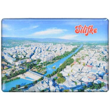 Wholesale Silifke Themed Myros Rectangle Refrigerator Magnet 80x55 mm - 13