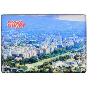 Wholesale Silifke Themed Myros Rectangle Refrigerator Magnet 80x55 mm - 16