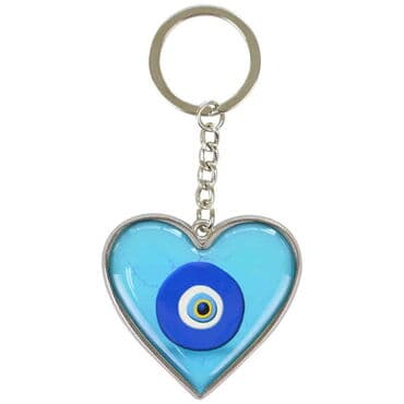 Wholesale Silifke Themed Myros Heart Keychain 40x90 mm - Standart - 2