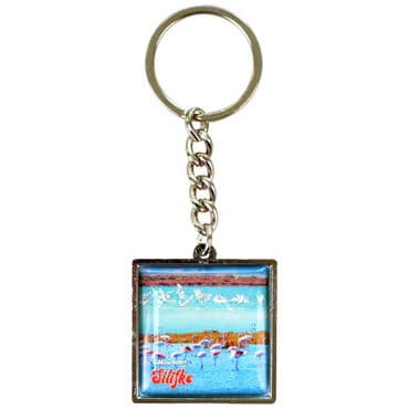 Wholesale Silifke Themed Myros Metal Square Keychain 36*95 mm - 6