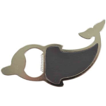 Wholesale Silifke Themed Myros Metal Dolphin Bottle Opener Refrigerator Magnet 102x67 mm - Standart - 2