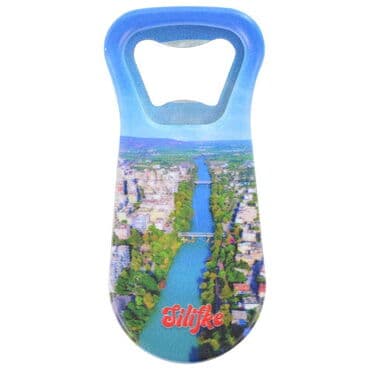 Wholesale Silifke Themed UV Printed Bottle Opener Refrigerator Magnet 95x43 mm - 4