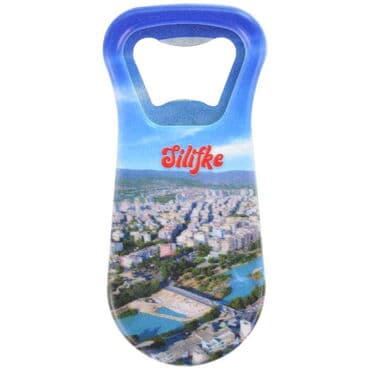 Wholesale Silifke Themed UV Printed Bottle Opener Refrigerator Magnet 95x43 mm - 5