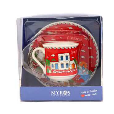 Single Porcelain Coffee Cup - 4