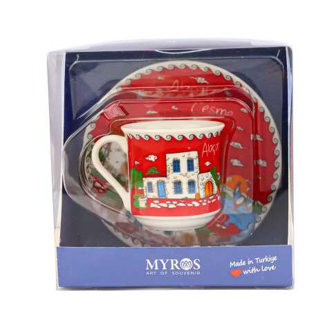 Single Porcelain Coffee Cup - 4