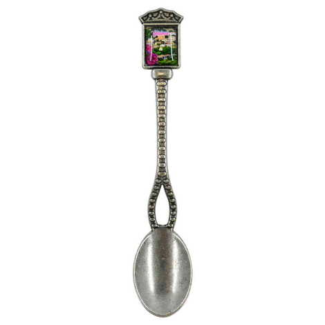 Şirince Themed Decorative Metal Spoon