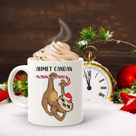 Sloth Mug with Customizable Name - 1